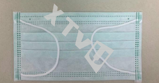 3 Ply Disposable Nonwoven Face Mask For Room Cleaning