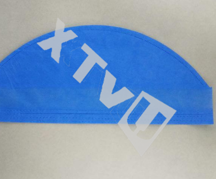 Disposable Blue 30gsm PP Medical Head Cap For Doctor