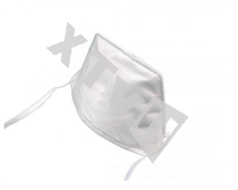 FFP1V Valved Dust Mask With Adjustable Aluminum Nose Clip Non Woven Fabric Material