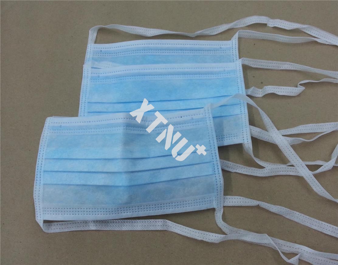 Buy 3ply Surgical Mask With Tie On - Manufacturer Of 3ply Face Mask