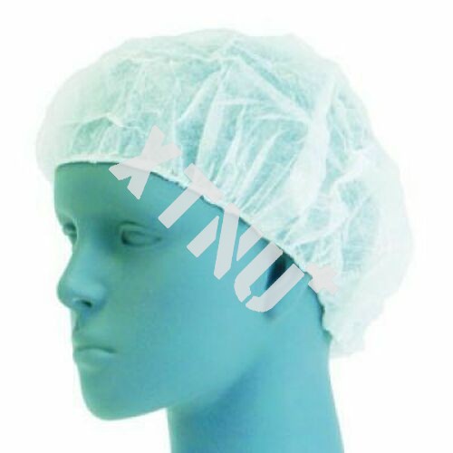 White 24 in Bouffant caps, Buy bulk and Save!