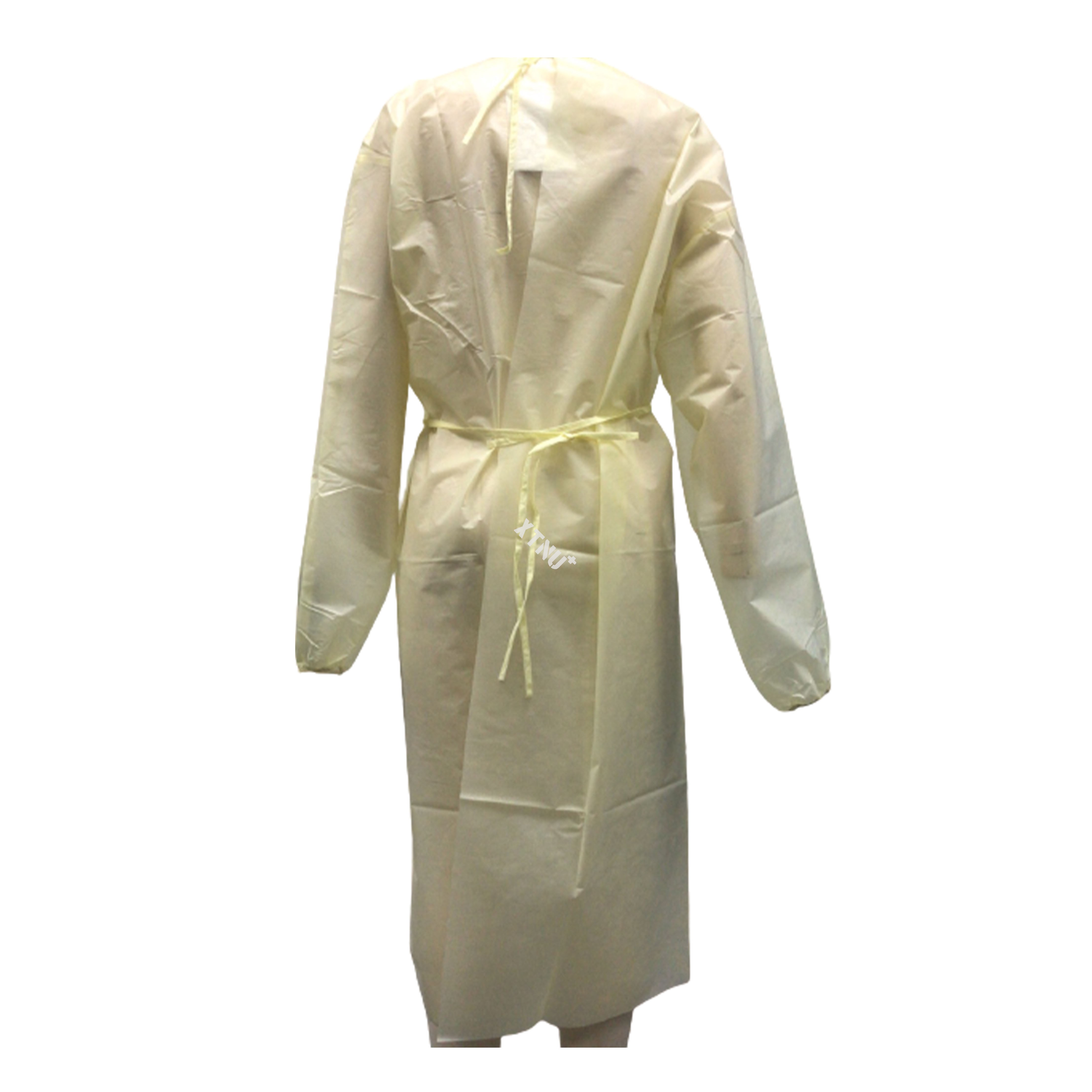 Wholesale price non-sterile disposable surgical gown AAMI level 2 disposable medical isolation gown