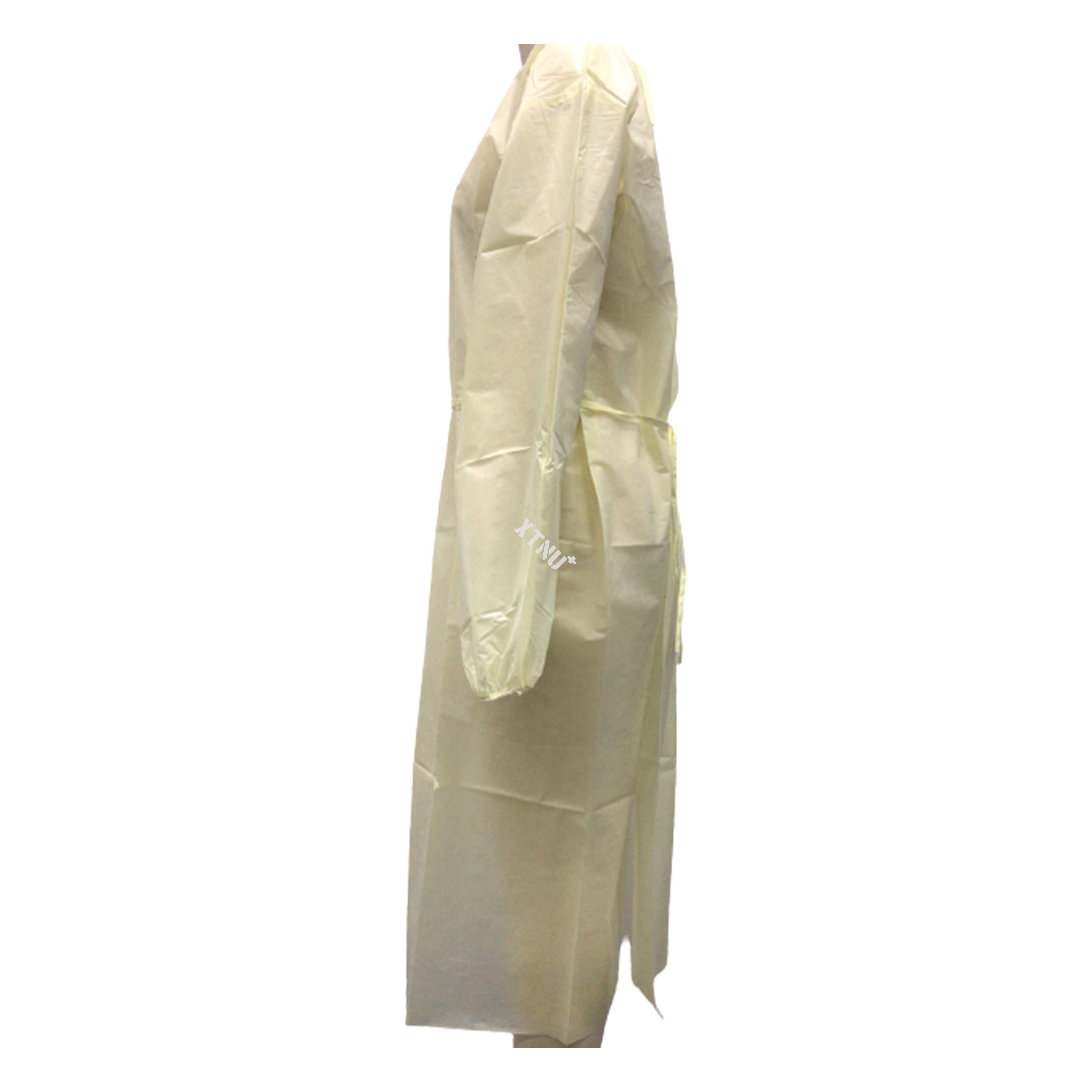 Wholesale price non-sterile disposable surgical gown AAMI level 2 disposable medical isolation gown