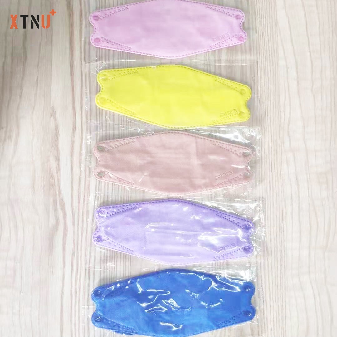 Factory Custom Salix Leaves Fish Shape Kf94 Female Kn95 Disposable Face Mask Bfe >95% With CE Factory Custom Salix Leaves Fish Shape Kf94 Female Kn95 Disposable Face Mask Bfe >95% With CE