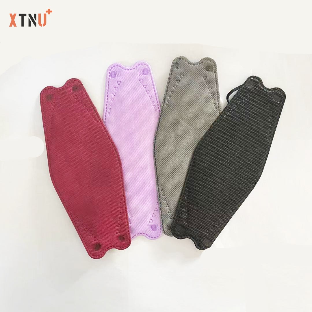 Factory Custom Salix Leaves Fish Shape Kf94 Female Kn95 Disposable Face Mask Bfe >95% With CE Factory Custom Salix Leaves Fish Shape Kf94 Female Kn95 Disposable Face Mask Bfe >95% With CE