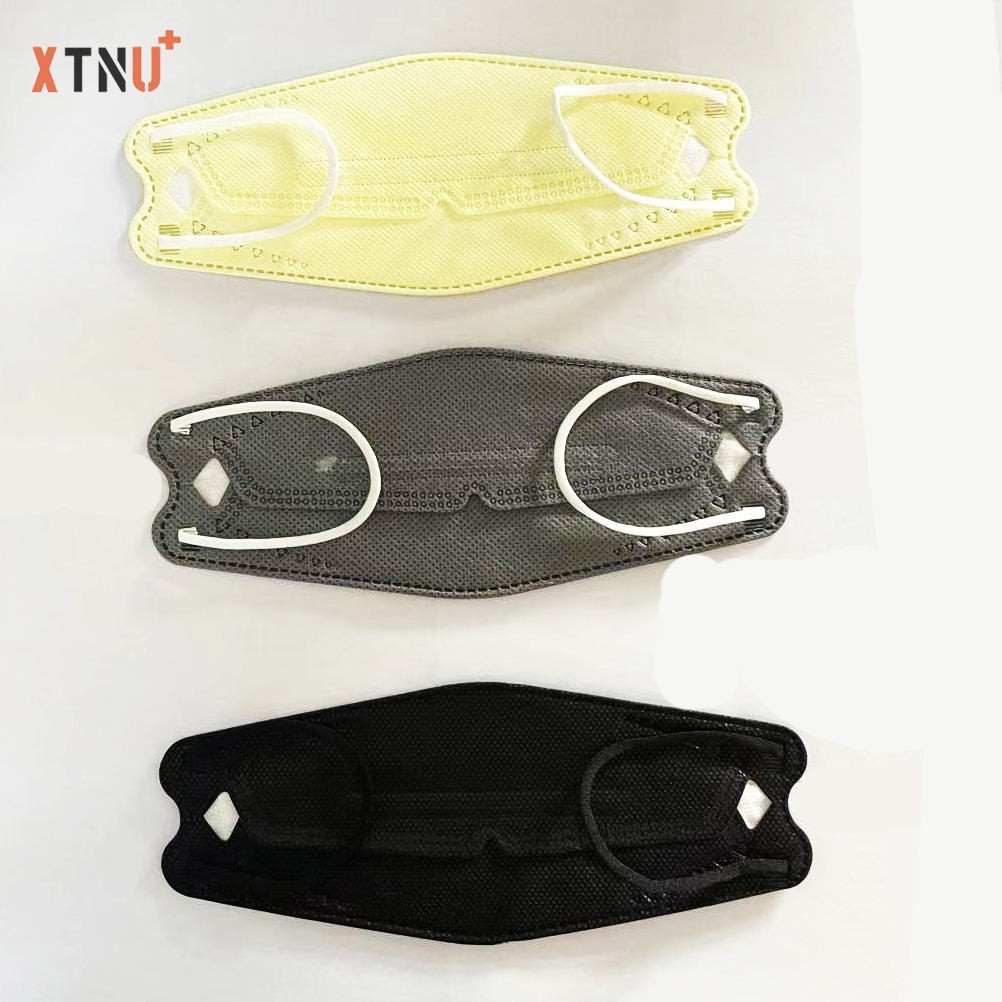 Factory Custom Salix Leaves Fish Shape Kf94 Female Kn95 Disposable Face Mask Bfe >95% With CE Factory Custom Salix Leaves Fish Shape Kf94 Female Kn95 Disposable Face Mask Bfe >95% With CE