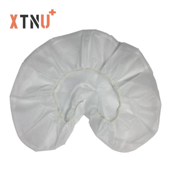 Disposable Polypropylene Fitted Face Cradle Cover Headrest Crescent Cover Massage Rest Cushions Rest Cover Cradle Covers