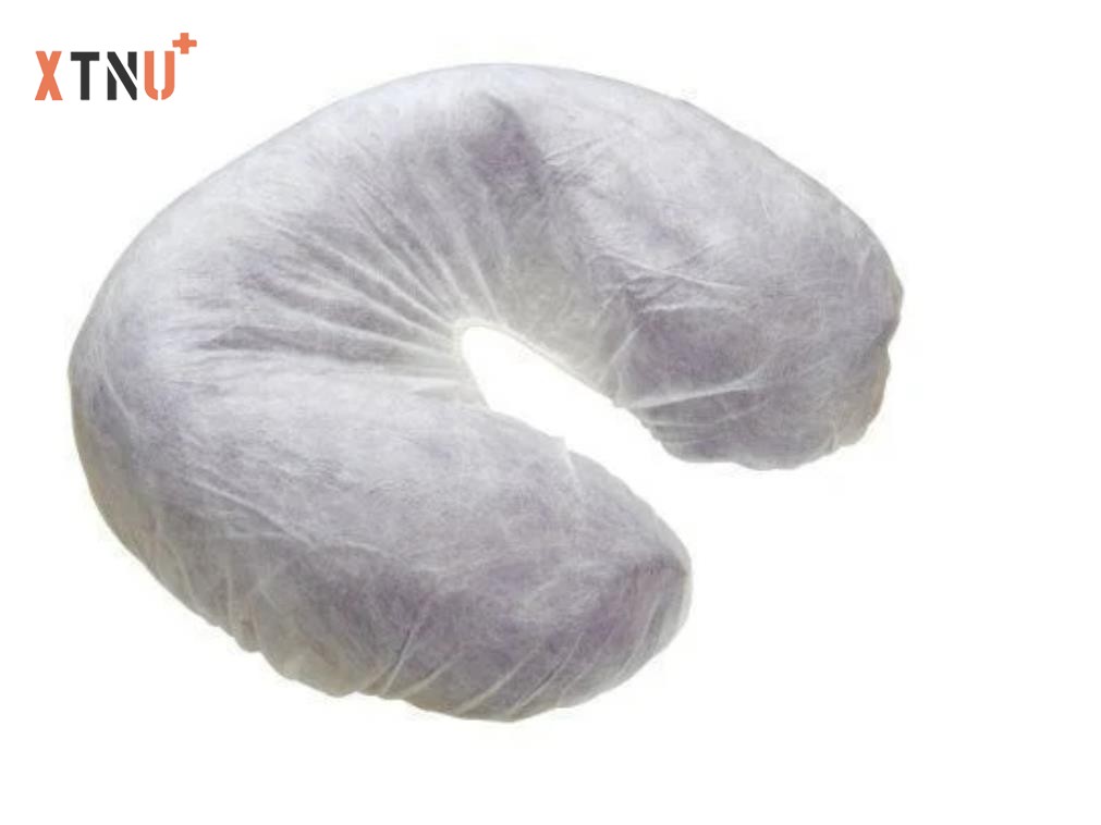 Disposable Pure cotton Headrest Pillow Paper for Beauty Spa Salon Bed Table Cover Massage Face Cradle Table Head Rest Covers
