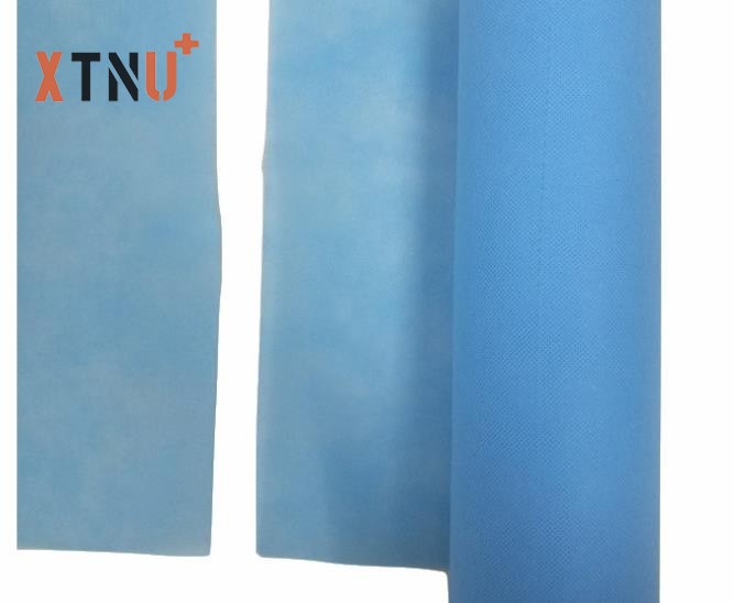 Disposable PP nonwoven +PE coated bed cover, bed sheet