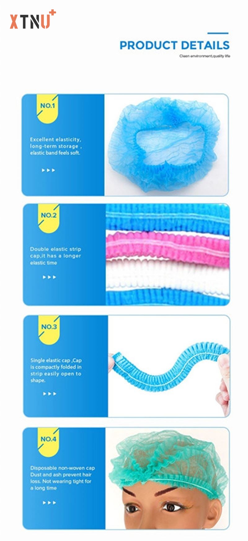 Disposable PP Clip Cap-Xiantao City Songqing Plastic Products Co., Ltd.